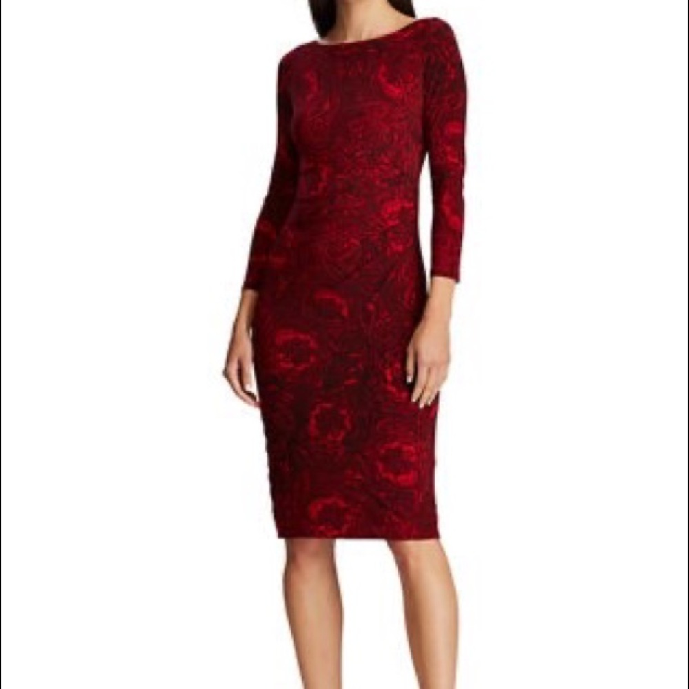 Ralph Lauren print jersey dress